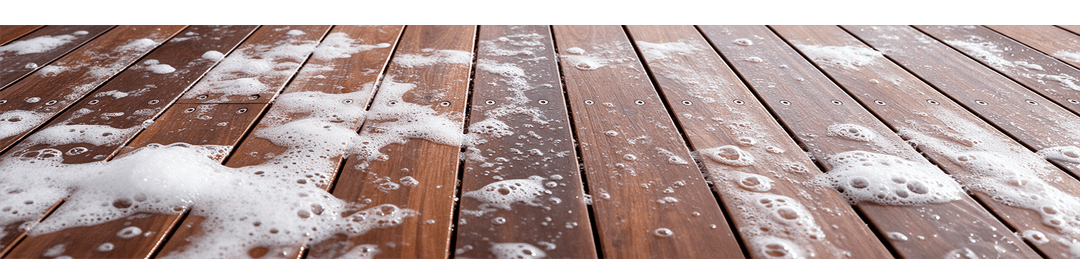 timber-deck-with-froth-from-cleaning